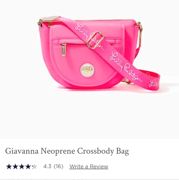 🩷Lilly Pulitzer Giavanna Neoprene Bag - Picture 2 of 14